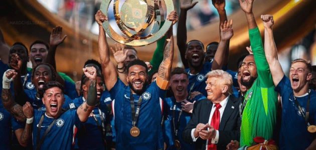 ترامب يخرق بروتوكول احتفال تشيلسي بلقب كأس العالم للأندية 2025
